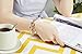 Rose Gold Plated Linked Circles Bracelet Fashion Jewelry Gift for Women-BGG063