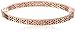 Fossil Signature Cut Out Bangle Bracelet, 8