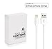 SNX (TM) Certified 6 Feet / 2 Meter Lightning to USB Charging Cable (5 Pack)