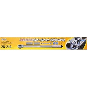 BAL [大橋産業] トルクレンチ 5pcセット [品番] 2060