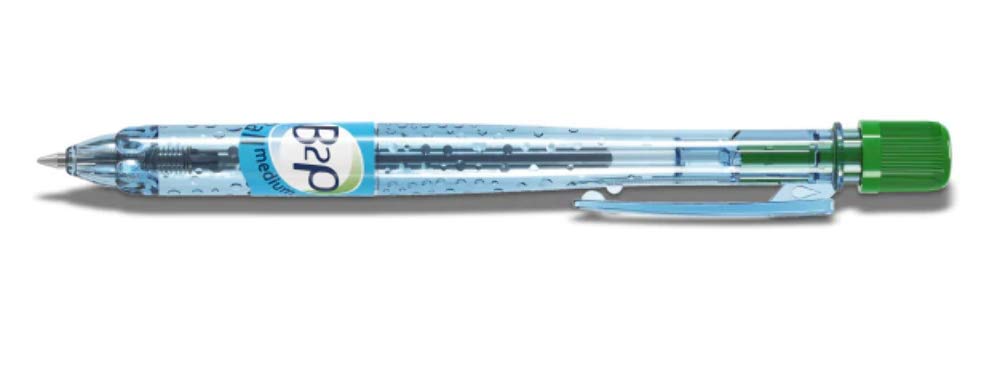 Pilot B2P Begreen 0.7mm Tip Width Transparent Barrel Retractable Ballpoint Pen (Black) Pack of 10 Pens. For 90 years, Pilot has been synonymous with the provision of new writing solutions.