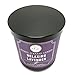 DW Home Relaxing Lavender Scented Candle Hand Poured Into a Frosted Heavy Glass Jar 9.5 Ounces