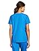 WonderWink Women's Scrubs Charlie 5 Pocket Y-Neck Wrap Top, Royal Solid, Medium