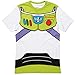 Toy Story Men's Buzz Lightyear Costume T-Shirt - M White