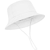 Durio UPF 50+ Beach Baby Sun Hat Sun Protection Cute Wide Brim Summer Baby Boy Bucket Hats Toddler Sun Hats for Girl