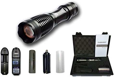 outdoor flashlight brightest1000 lumens CREE XML-T6 LED 10W high power Adjustable Focus Waterproof Multi-Switch Aircraft Grade Aluminum