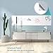 Whiteboard Sticker Paper Sheets, Easy Peel and Stick Dry Erase Contact Paper Upgrade 11 Ft Extra Wide, Self Adhesive Wall Paper Roll for Classroom, Planning, Office, Kid Painting, 3 Dry Erase Markers