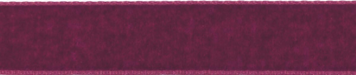 Berisfords Velvet Ribbon, Bordeaux, 10.2 x 2.2 x 10.2 cm, 5 m x 22 mm - Image 3