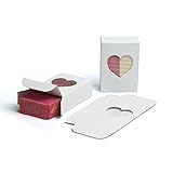 1,000 CYP White Heart Window Soap Box - Homemade