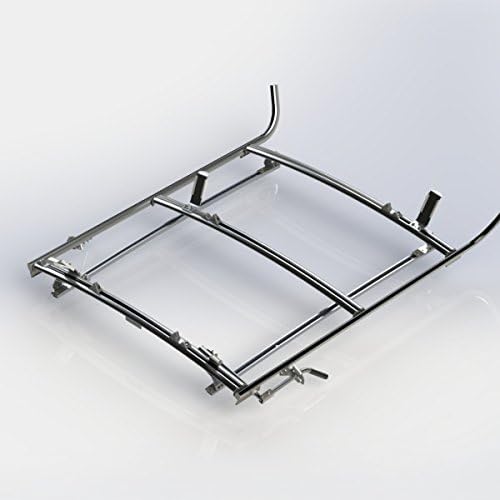 American Truck Equipment Ranger Design Combination Ladder Rack, Aluminum, 2 bar, Compatible with Ford Transit Connect