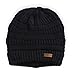 Brook + Bay Cable Knit Multicolored Beanie Stay Warm & Stylish This Winter - Thick, Soft & Chunky Beanie Hats for Women & Men - Serious Beanies for Serious Style