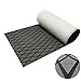 CHURERSHINING EVA Boat Decking Sheet Marine Teak Flooring Carpet with Backing Adhesive 74.8