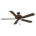 Casablanca 55001 Ainsworth 60-Inch 5-Blade Ceiling Fan, Brushed Cocoa with Dark Walnut/Distressed Walnut Blades