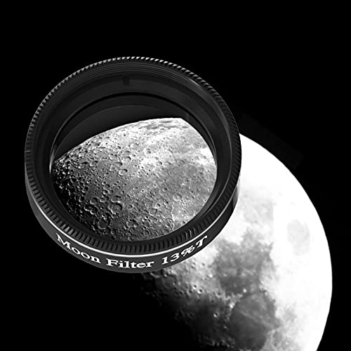 WEOOEN Moon Filter for Telescope 1.25inch, Neutral Density Filter with