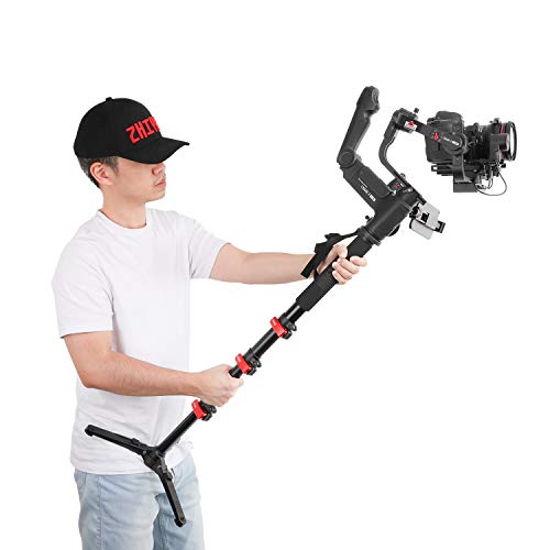 Zhiyun Accessories TransMount Telescopic Monopod with Locking Buckle 1.2M Long for Handheld Gimbal Stabilizer WEEBILL LAB,Crane 3,Crane 2,Crane Plus,Crane V2