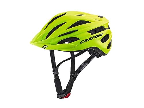 Cratoni Fahrradhelm Pacer+, Lime Matt, S-M, 113020C2