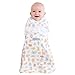 Halo Swaddlesure Adjustable Swaddling Pouch, Patchwork Animal, Small
