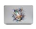 iCasso Removable Vinyl Decal Sticker Skin for Apple MacBook Pro Air Mac 13