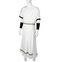 KrzyRoom Mens Ancient Greek Gods Toga Roman Senator