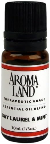 Aromaland Bay Laurel &amp; Mint Essential Oil (10 mL / 1/3 oz)
