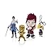 Naruto Shippuden Exclusive Omakase Blue Box featuring Naruto Mininja Gold Figurine, Sasuke Figure, Gaara Plush, Allied Shinobi Forces Haedband Sticker, Naruto and Hinata Poster and SD Deidara Keychain