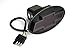 Reese Towpower 86530 Black Finish Chevrolet Bow Tie Lighted Hitch Cover, 1.25 inch
