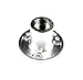Mxeol Boat Garboard Drain Plug Bilge Plug Stainless Steel 1 Set W/Screws