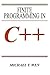 FINITE PROGRAMMING IN C++ by