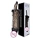 Funty Crystal Elastic Sleeve Reusable Condom Cover Enlarger Extender Toys Waterproof for Men Women and couples(Black)