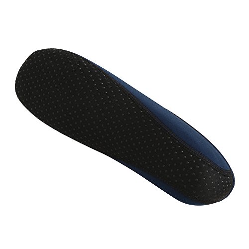 NUWFOR Men Women Yoga Surf Beach Snorkeling Socks Swimming Diving Socks Swim Shoes(Navy,US:9-9.5) - Thumbnail 2