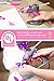 Chandler Tool Mini Hot Glue Gun And Sticks Set for Crafts and DIY Pistola De Silicona Caliente Inalambrica Complete Hot Glue Gun Kit With Glue Sticks (Pink)