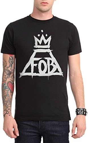 Groacsse Fall Out Boy Crown Logo T-Shirt