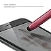 elago® Stylus [Hexa][Red Pink] - [Premium Aluminum ][Classic Pencil Shape][ Replaceable Extra Tip Included] - for iPad, iPad Pro, iPad Mini and iPhone