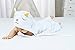 Healthy-Home Hooded Baby Bath Towel. Large 33x34 Inches,100% Natural Cotton, Extra Soft and Absorbent for Boy, Girl, Newborn, Infant or Toddler.Perfect for Baby Shower Gift.