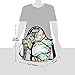 Insulated Lunch Bag, Nuovoware Neoprene Lunch Tote Reusable Picnic Bag Soft Thermal Cooler Tote Multi-purpose Grocery Container with Adjustable Crossbody Strap, Zip Closure, Lucky Tree