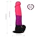 Louviva Women Masturbation Realistic Dildo Adult Toy with Suction Cup, 8