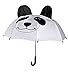 Wild Umbrella - Panda Animal - Black & White - Fun Rain Gear for Kids!