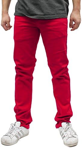 Americano Men's Skinny Fit Color Stretch Twill Jean