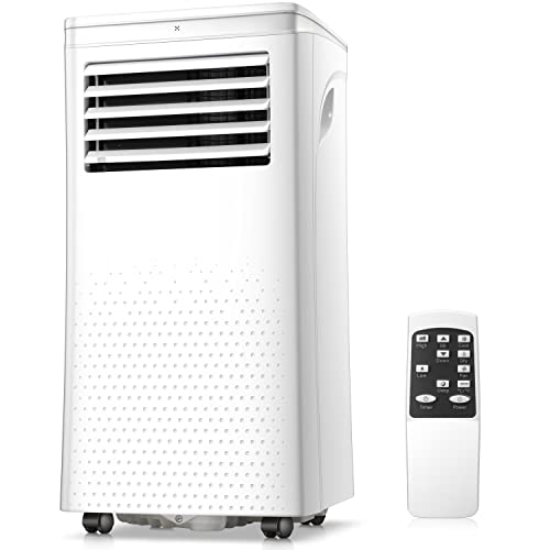 ZAFRO 8,000 BTU Portable Air Conditioner with Remote Control for Room