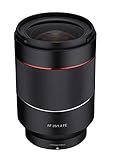 Rokinon AF 35mm F/1.4 Auto Focus Wide Angle Full Frame Lens For Sony FE Mount, Black (IO3514-E)