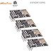 MakerFocus 4pcs ESP8266 ESP-01 Serial Wireless WiFi Transceiver Receiver Module 1MB SPI Flash DC3.0-3.6V Internet of Things WiFi Module Board Compatible with Arduino primary