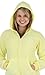 Footed Pajamas Mellow Yellow Adult Hoodie One Piece