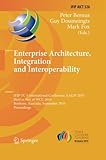 Image de Enterprise Architecture, Integration and Interoperability: IFIP TC 5 International Conference, EAI2N 2010, Held as Part of WCC 2010, Brisbane, ... in