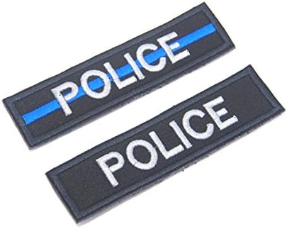 AstroG @ P5 Thin Bule Line Morale Patch Hook Backing