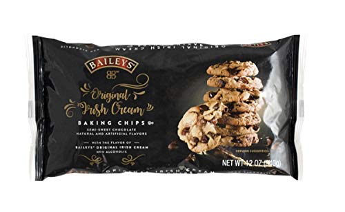 BAILEYS BAILEYS Original Irish Cream Baking Chips, Semi Sweet Chocolate Chips for Baking, Candy and Desserts, Baileys, 12 Ounce