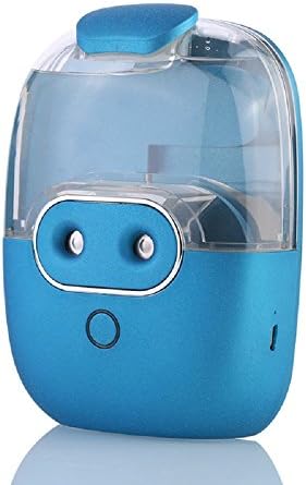 Nestar Oil Diffuser,Cool Mist Humidifier with 2000mAh Rechargeable Battery,Double-head Sprayer,3 Misting Modes and Waterless Auot Shut-Off Perfect for Bed-room,Baby-room,Office,Car,Travel-Blue