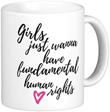 Human Rights Discount Coffee Mugs Feminist Customizable Travel Mugs