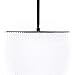 Hiendure Rain Shower Head, 16 Inch High Pressure Stainless Steel Rainfall Shower Head Square Waterfall Bath Shower with Silicone Nozzle and Adjustable Metal Swivel Ball Joint, Black