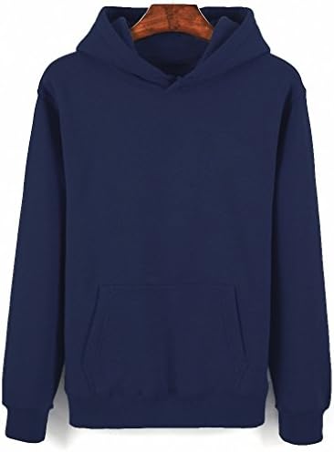 Solid Pullover Hoodie Winter Cotton Black White Gray Navy Blue Camouflage 6 Colors Sweatshirt Men Hoodies Plus navy blue 4XL