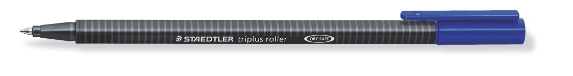 Staedtler Triplus Roller 403-3 Triangular Rollerballs - Blue